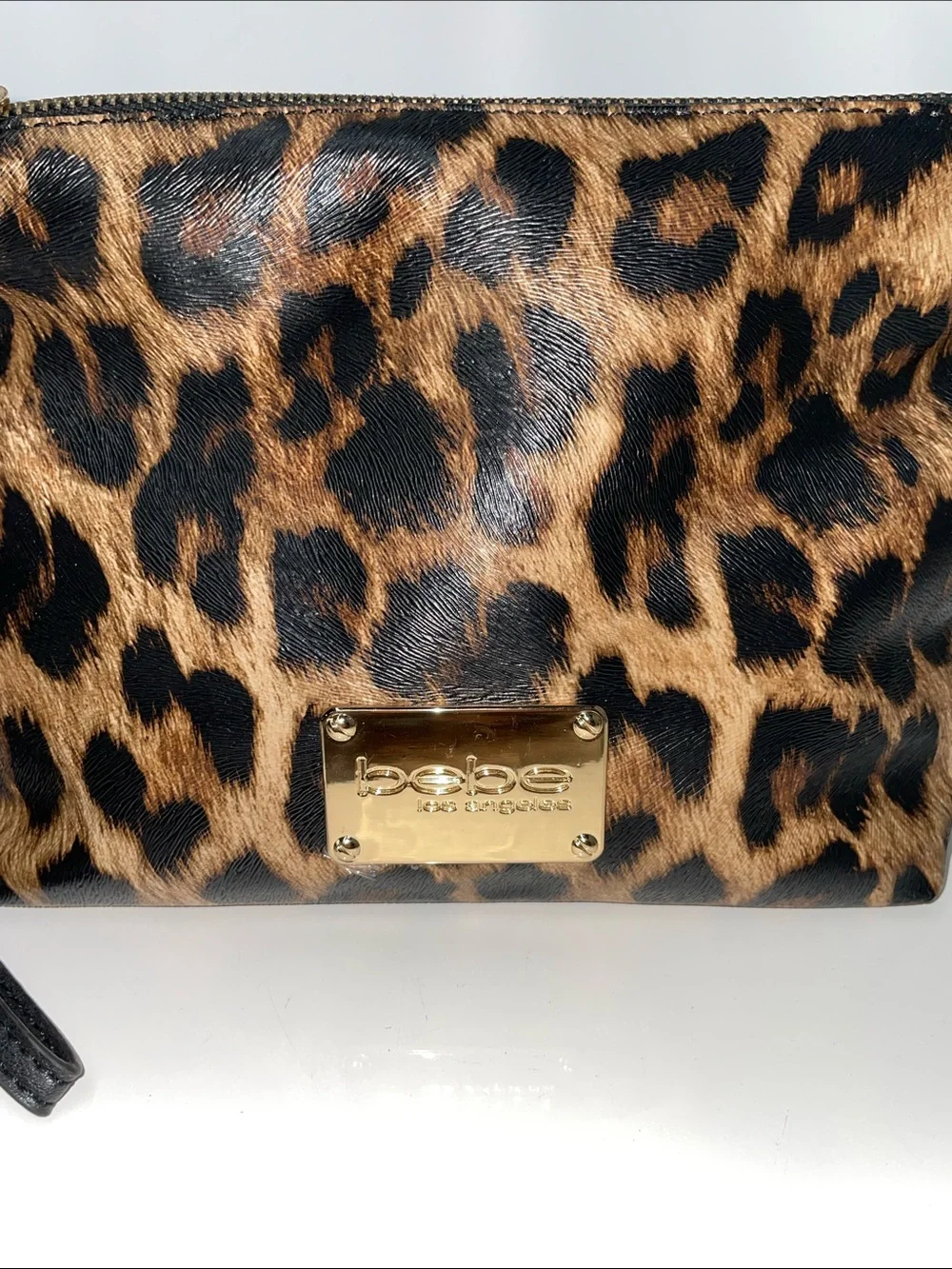 bebe clutch wristlet